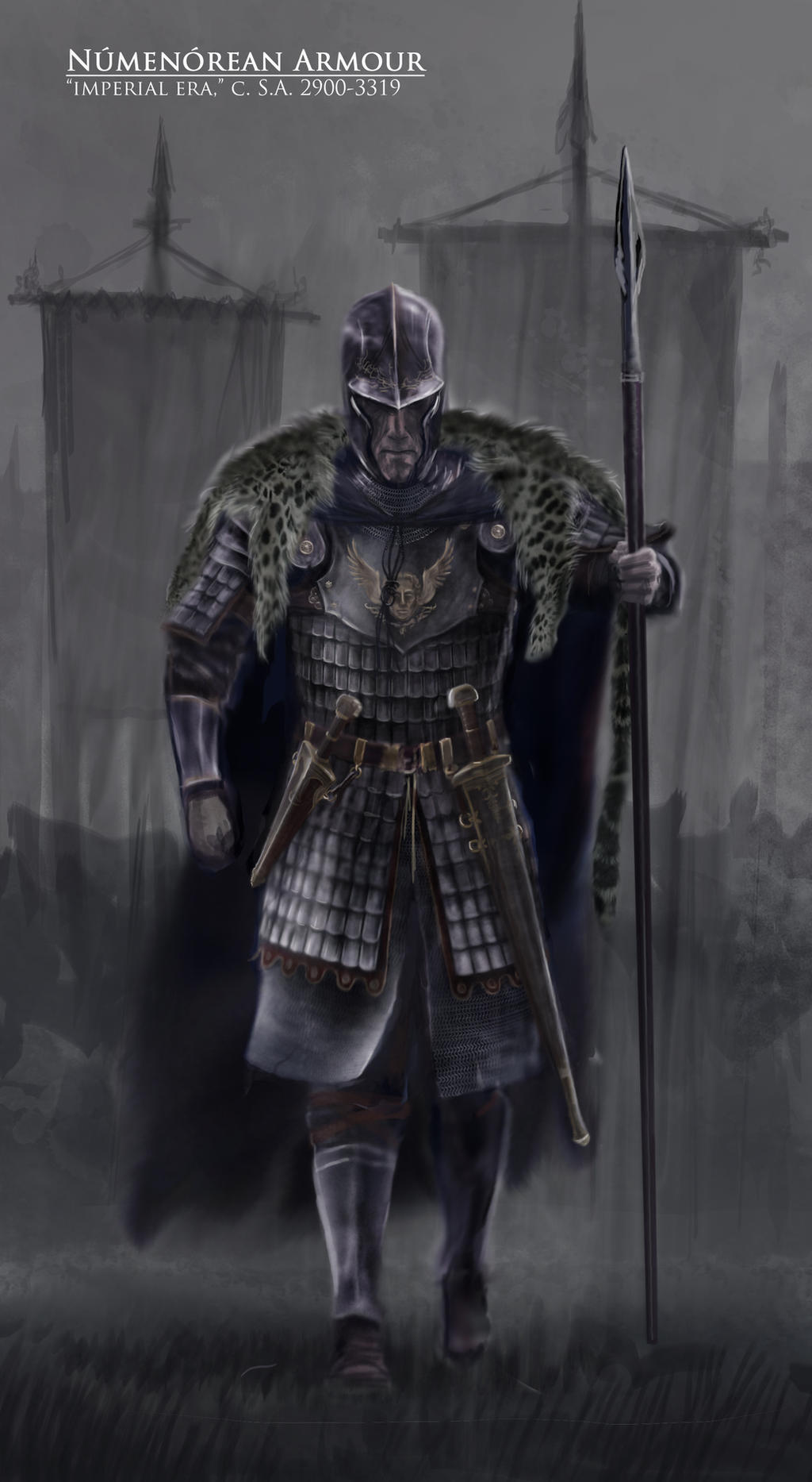 Female Numenorian Imperial Numenorean Armour by TurnerMohan on DeviantArt