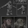 Troll Studies (zbrush)