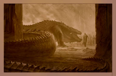 Turin confronts Glaurung