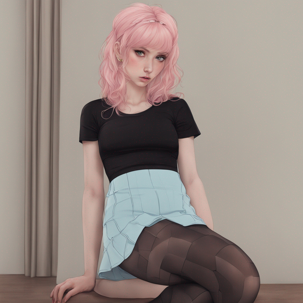 Trans Woman Deviantart Trans Girl Black Tights by raigar83 on DeviantArt