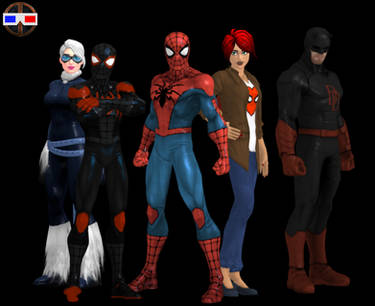 Spidey Friends - New Marvel Texverse