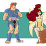 Halloween: Hercules as Belmont and Meg as a Fairy