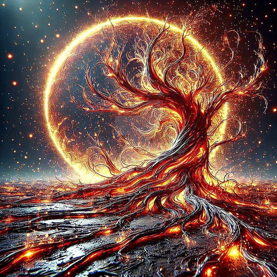 Ember Tree Drawing Ember Tree (For Sale) by Shinelightart86 on DeviantArt
