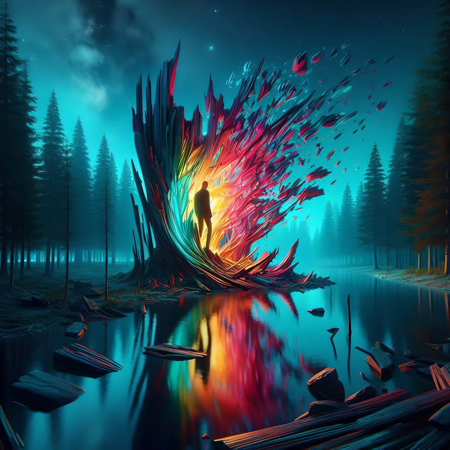 Distorted Reality (For Sale) by Shinelightart86 on DeviantArt