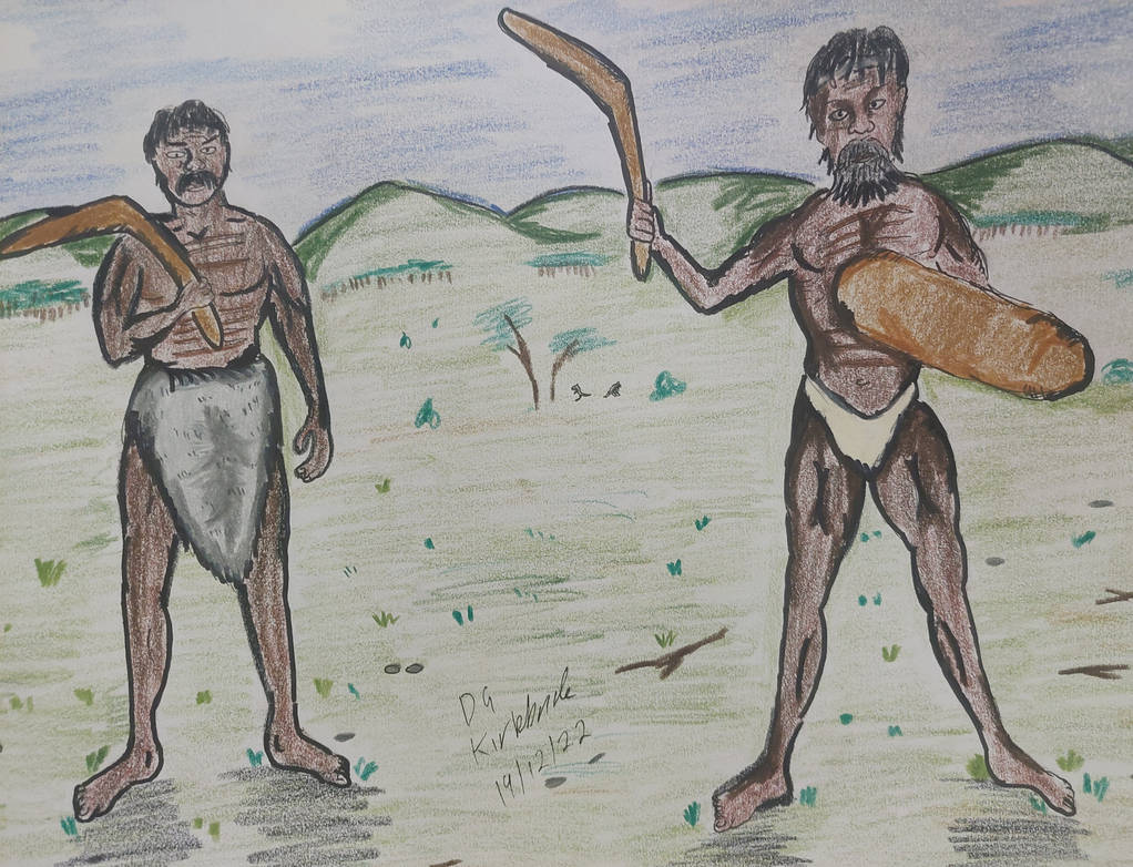 Australia Aboriginal warriors