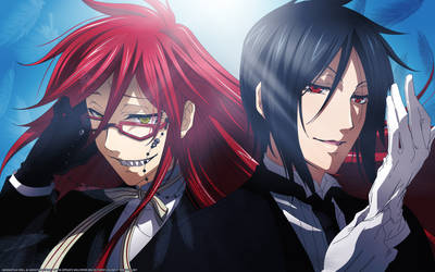 grell and sebastian wallpaper