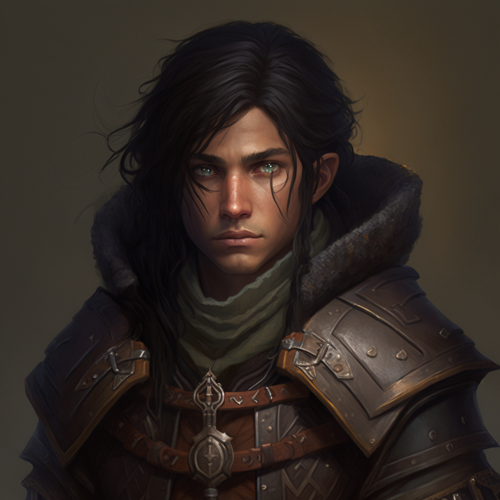 jaredsyn dungeons and Dragons handsome halfling ro by JaredSyn on