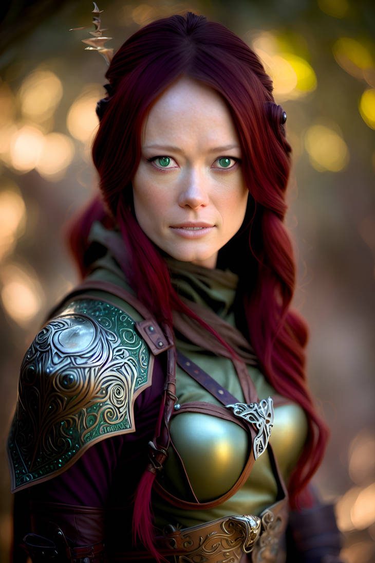 Faeries Assassin Default beautiful fae assassin green eyes piercing by JaredSyn on ...