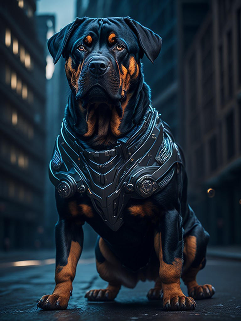 Spectral Rottweiler Leonardo Diffusion hyper realistic rottweiler dog by JaredSyn on DeviantArt