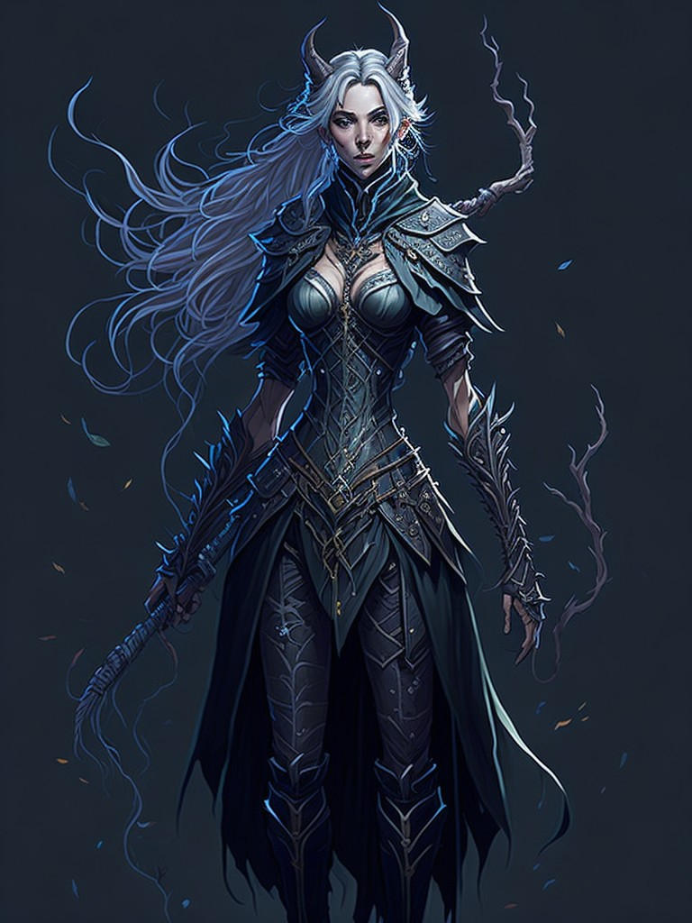 Leonardo Diffusion Beautiful Female Elven ranger f by JaredSyn on ...