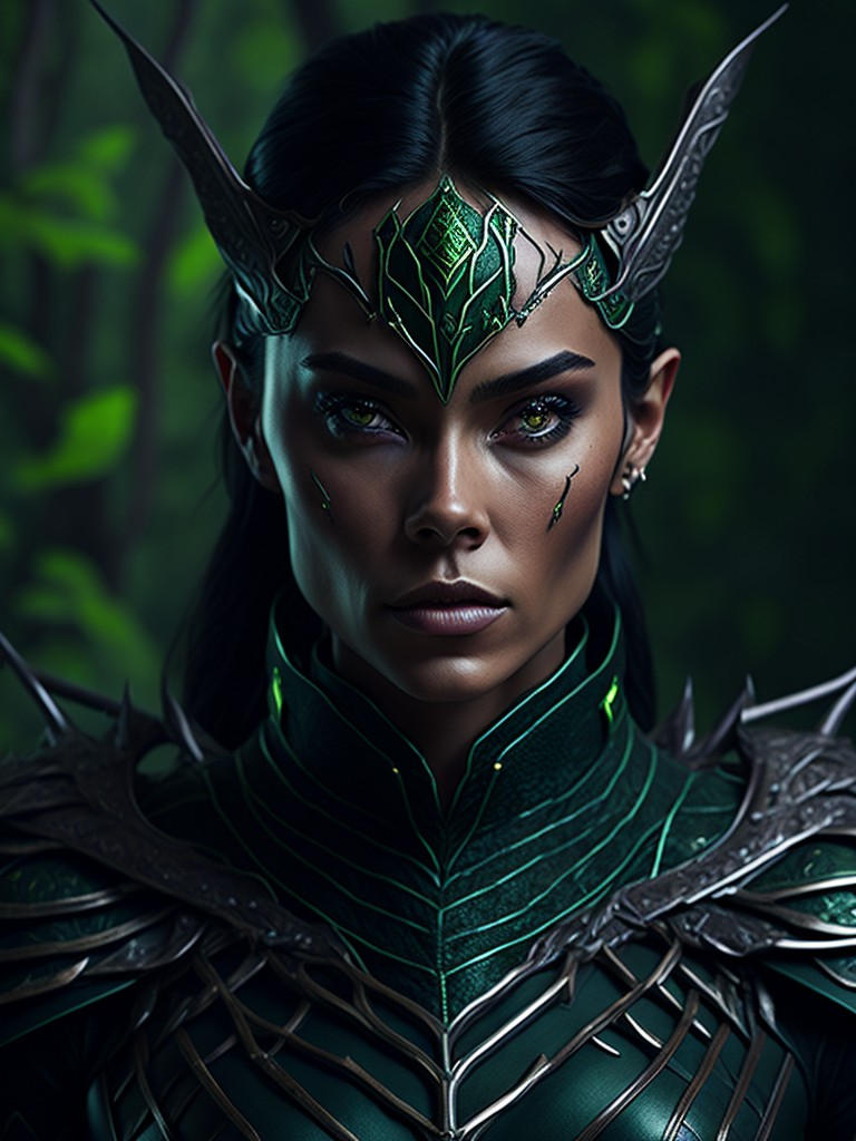 Leonardo Diffusion Female Elven ranger Intricate g by JaredSyn on ...