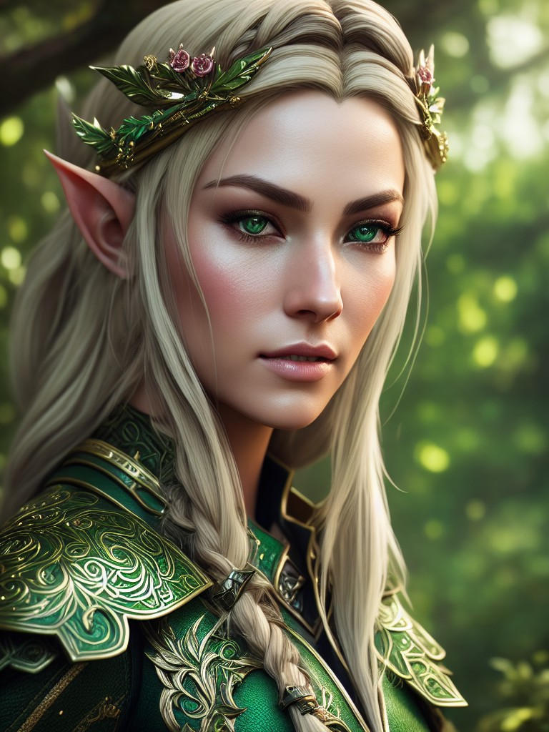 RPG 40 Stunningly beautiful Female Elven ranger wi by JaredSyn on ...