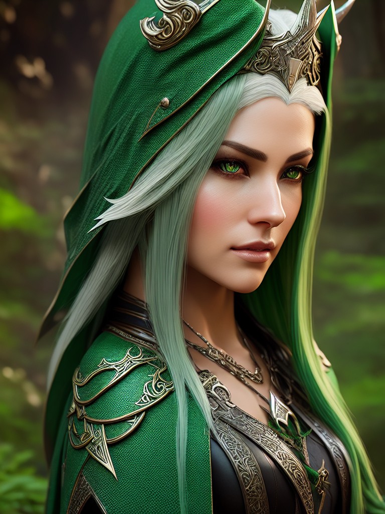 RPG 40 Stunningly beautiful Female Elven ranger wi by JaredSyn on ...