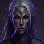 Leonardo Diffusion dark elf female hunter braided 