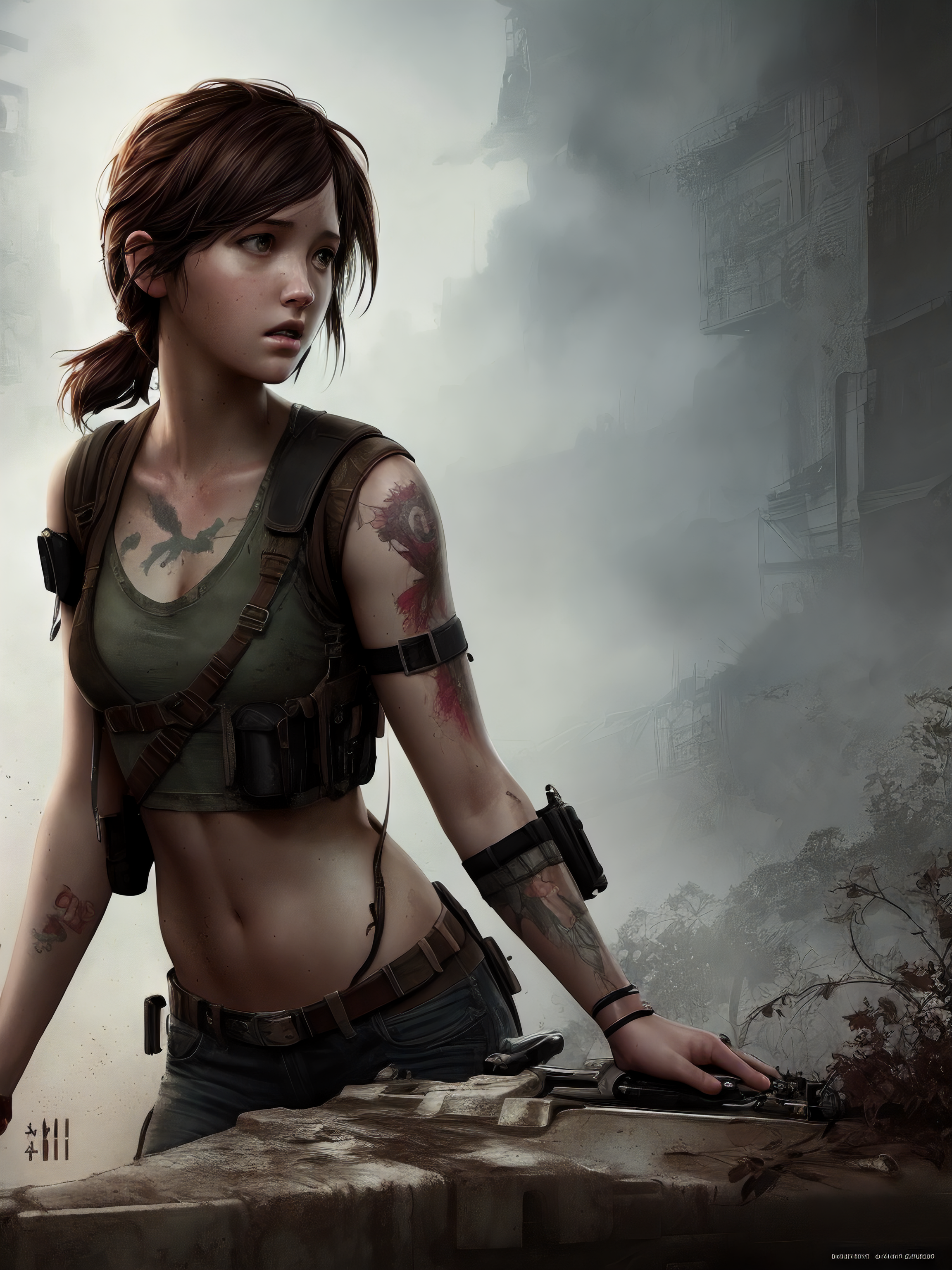 Ellie Tattoo by Mi-Artwork on DeviantArt