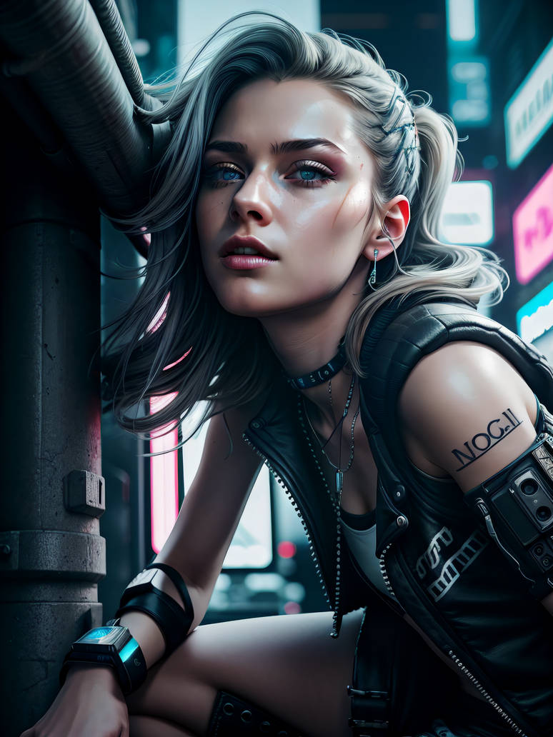 AI Babes CyberpunkGirl2 By JaredSyn On DeviantArt ai-babes-cyberpunkgirl2-by-jaredsyn-on-deviantart