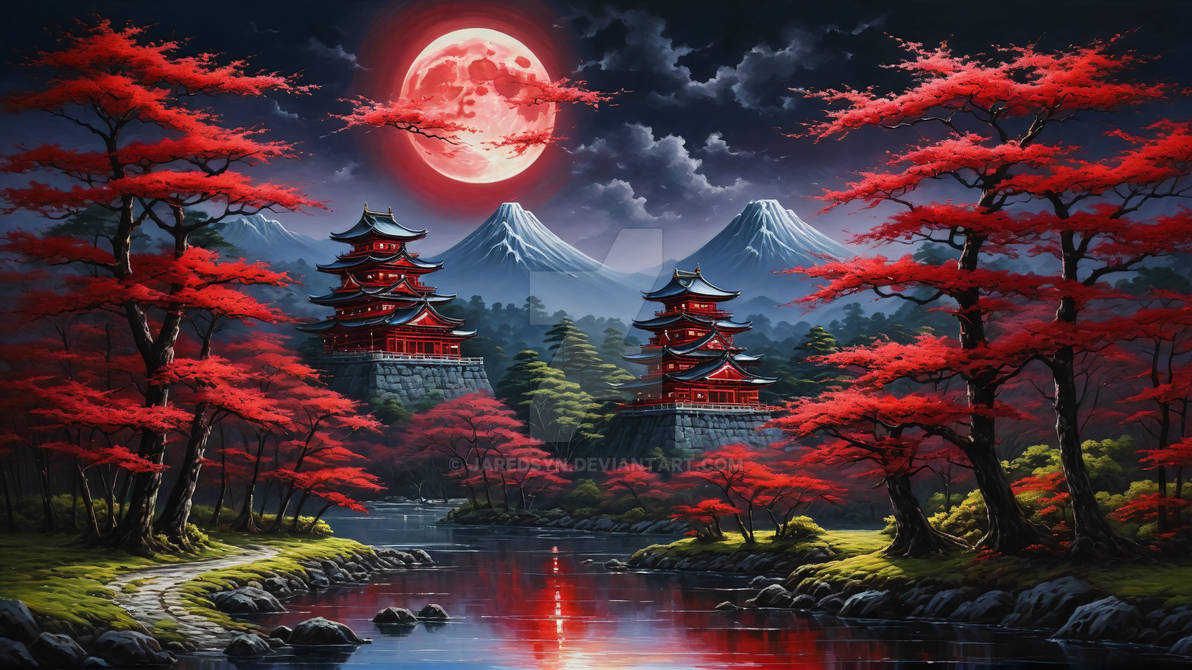 RealVisXL-JapaneseBloodMoonWallpaper4 by JaredSyn on DeviantArt