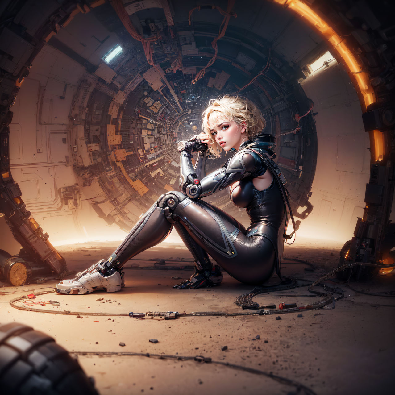 Sci fi Girl By DewaltAI On DeviantArt sci-fi-girl-by-dewaltai-on-deviantart
