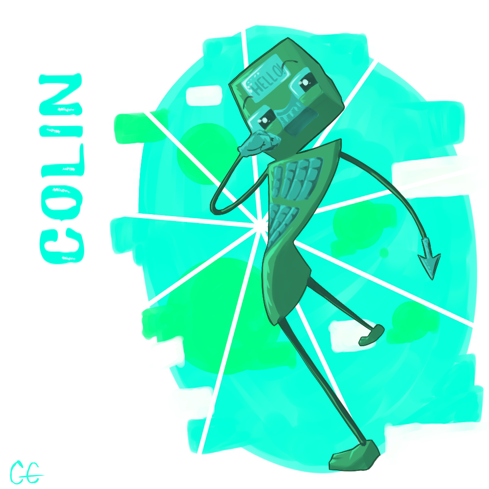 Colin the Computer by GlassGizmo on DeviantArt
