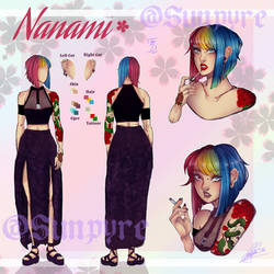 Nanami reference sheet