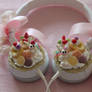 Kawaii Bunny Doughnut Head Phone