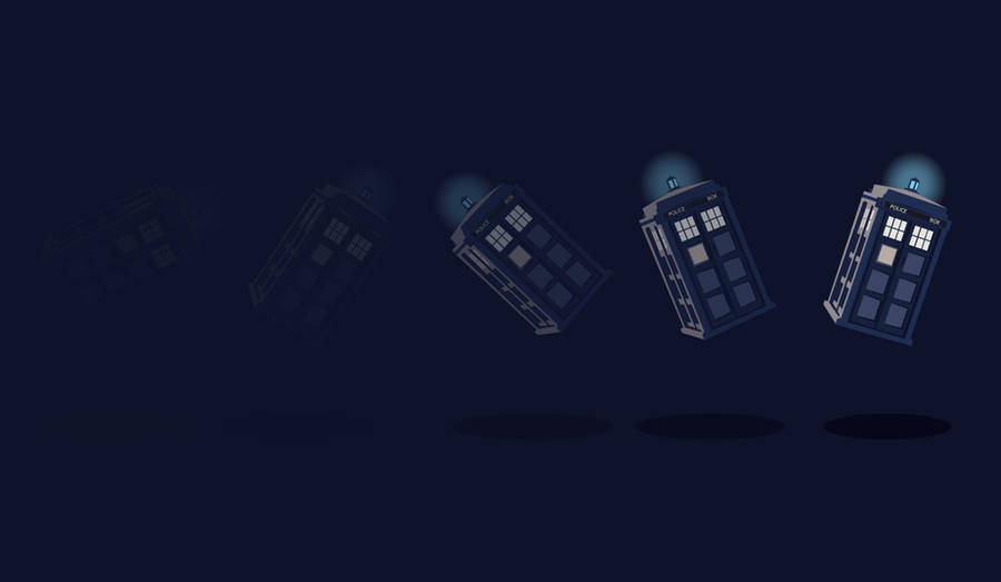 TARDIS Background by ellehcore