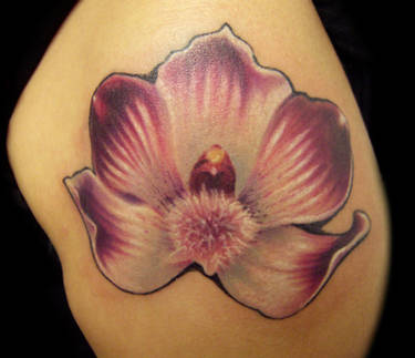 Wild Orchid Tattoo