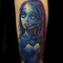 Corpse Bride Emily Tattoo