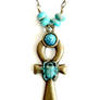 Ankh and Scarab Necklace