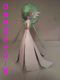 PaperPokés - Pokémon Papercraft: GARDEVOIR