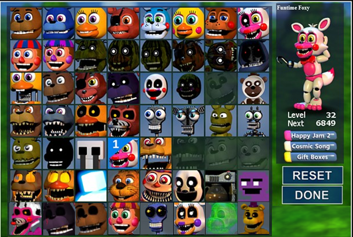 FNaF World Redacted Free Download - FNAF Fan Games