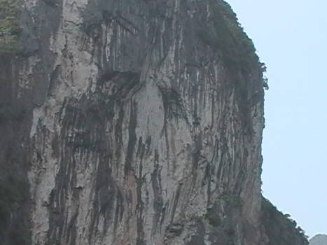 Ghoulish Rock Face