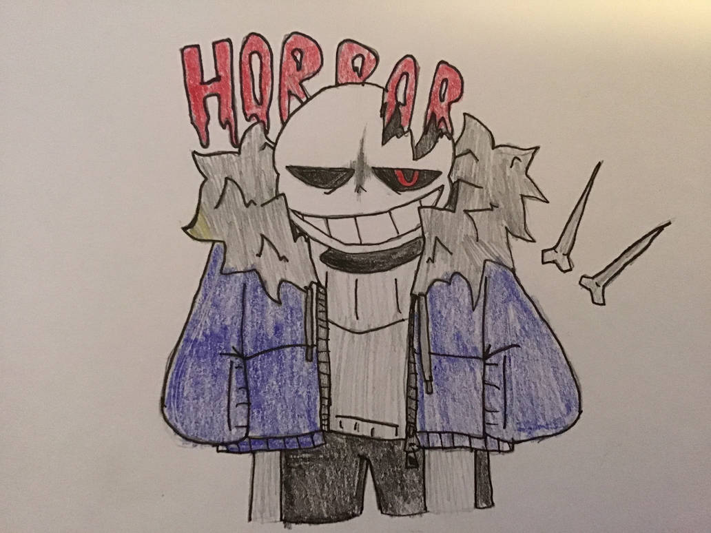 Horrortale Sans by shadowfan987 on DeviantArt