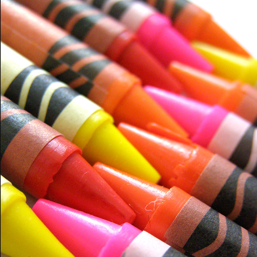 Wax crayon