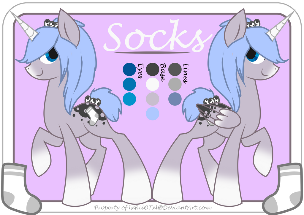 Socks Reference Socks Reference by lxRiiOTxl on DeviantArt