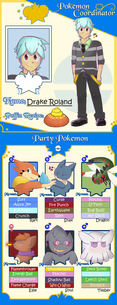 Pkmn coordinator App :: Drake Roland