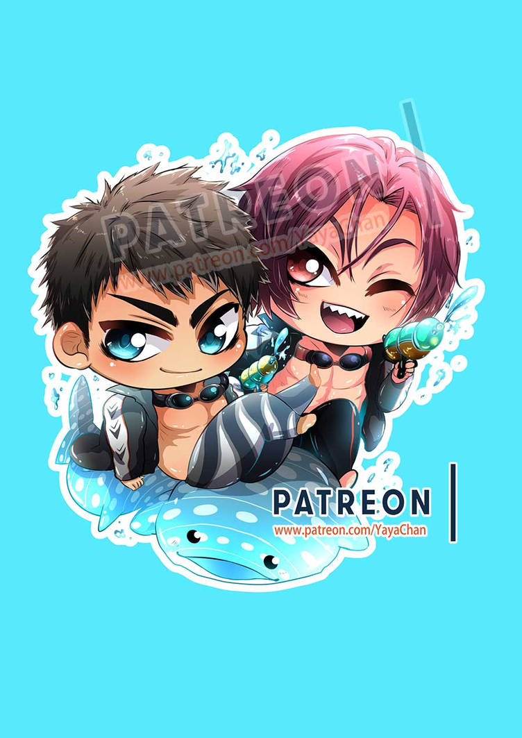 Zuke X Rin Sousuke x Rin Chibi by YayaKumaChan on DeviantArt