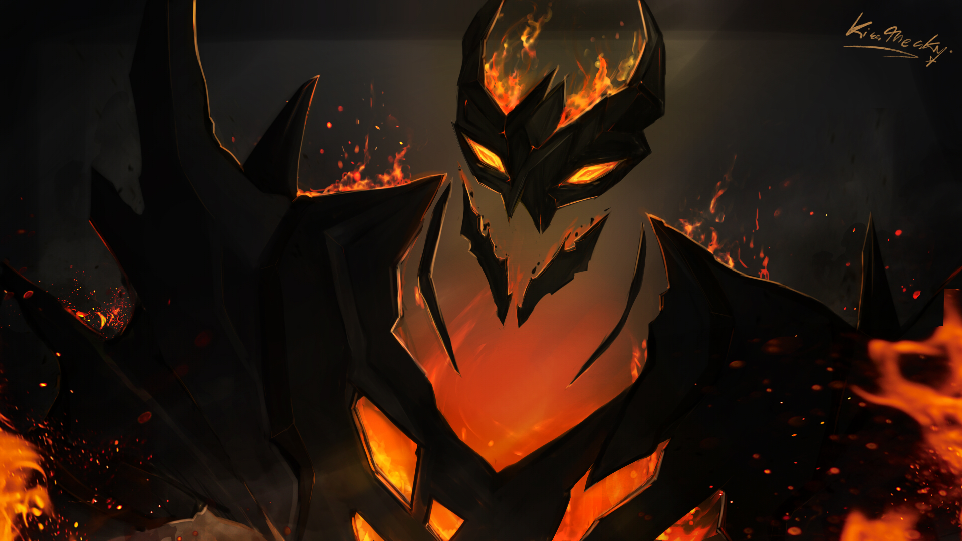 Dota2 Shadow Fiend By Kisstheskyz On Deviantart