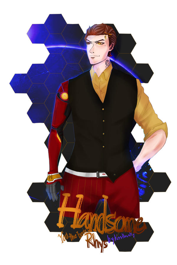 Handsome rhys by KissTheSkyz on DeviantArt