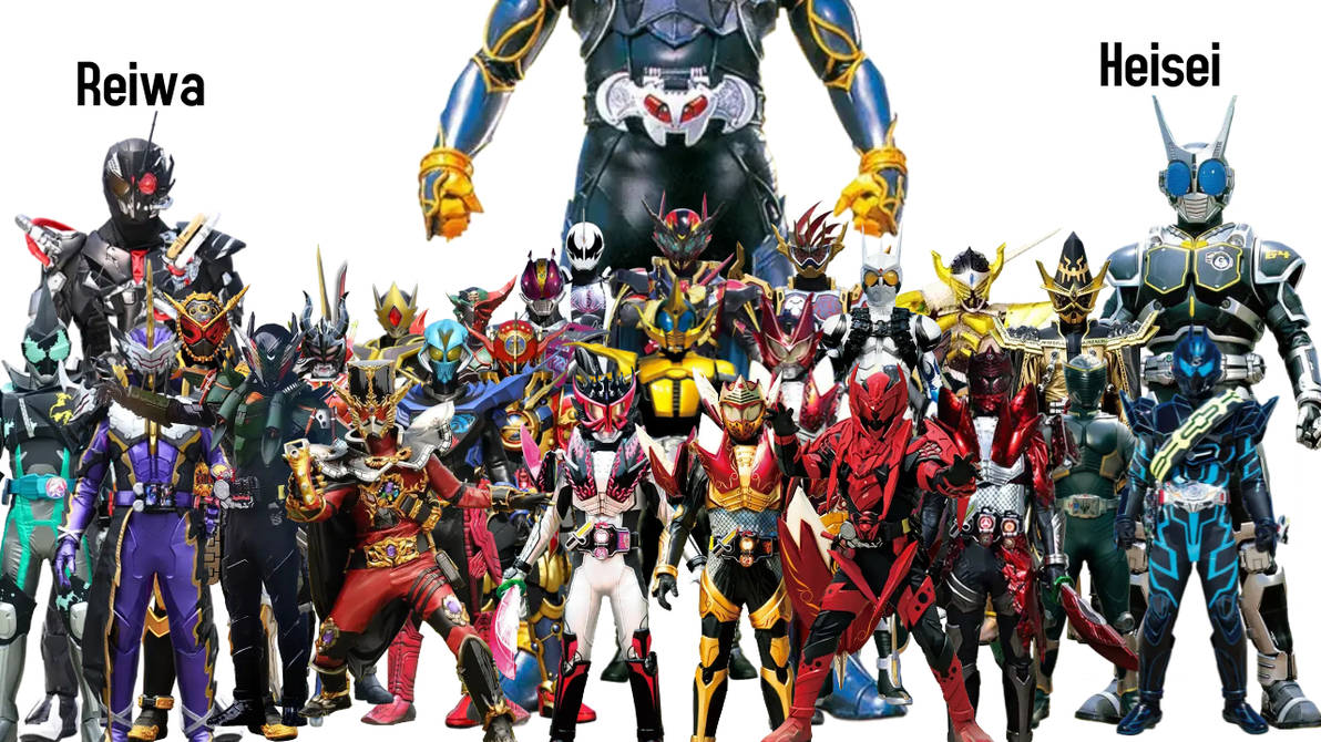 50 years of Kamen rider (The Dark riders) by RainbowWhooves521 on ...