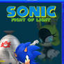 Sonic: fight of light (fan made movie poster)