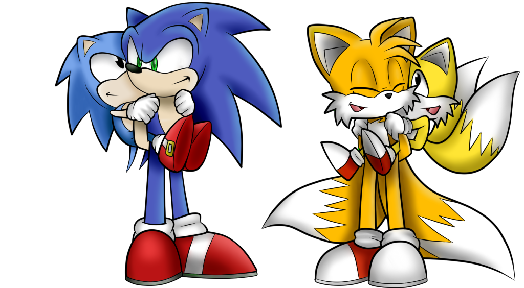 Sonic e tails são amigos
