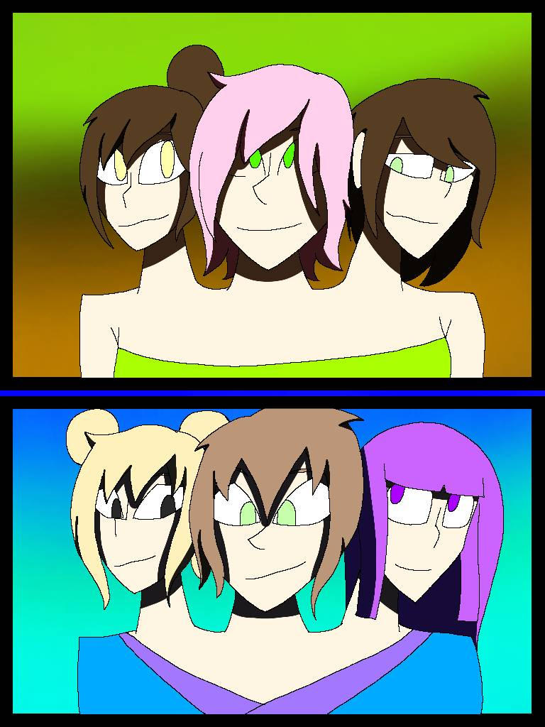 Two conjoined triplets by BabyRaven06 on DeviantArt