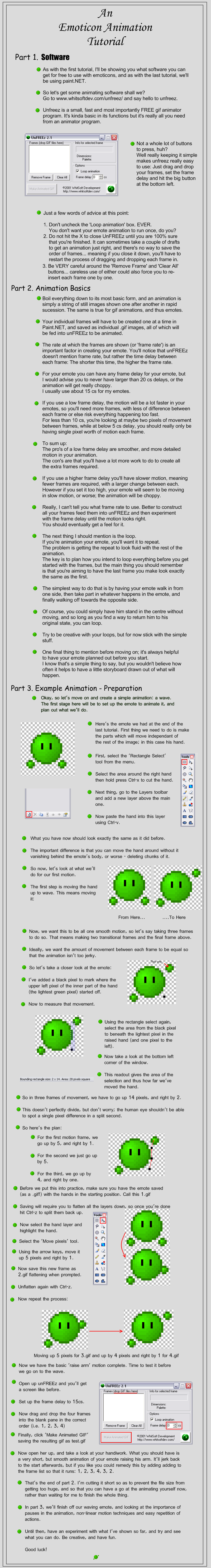 Emoticon Tutorial Part 2