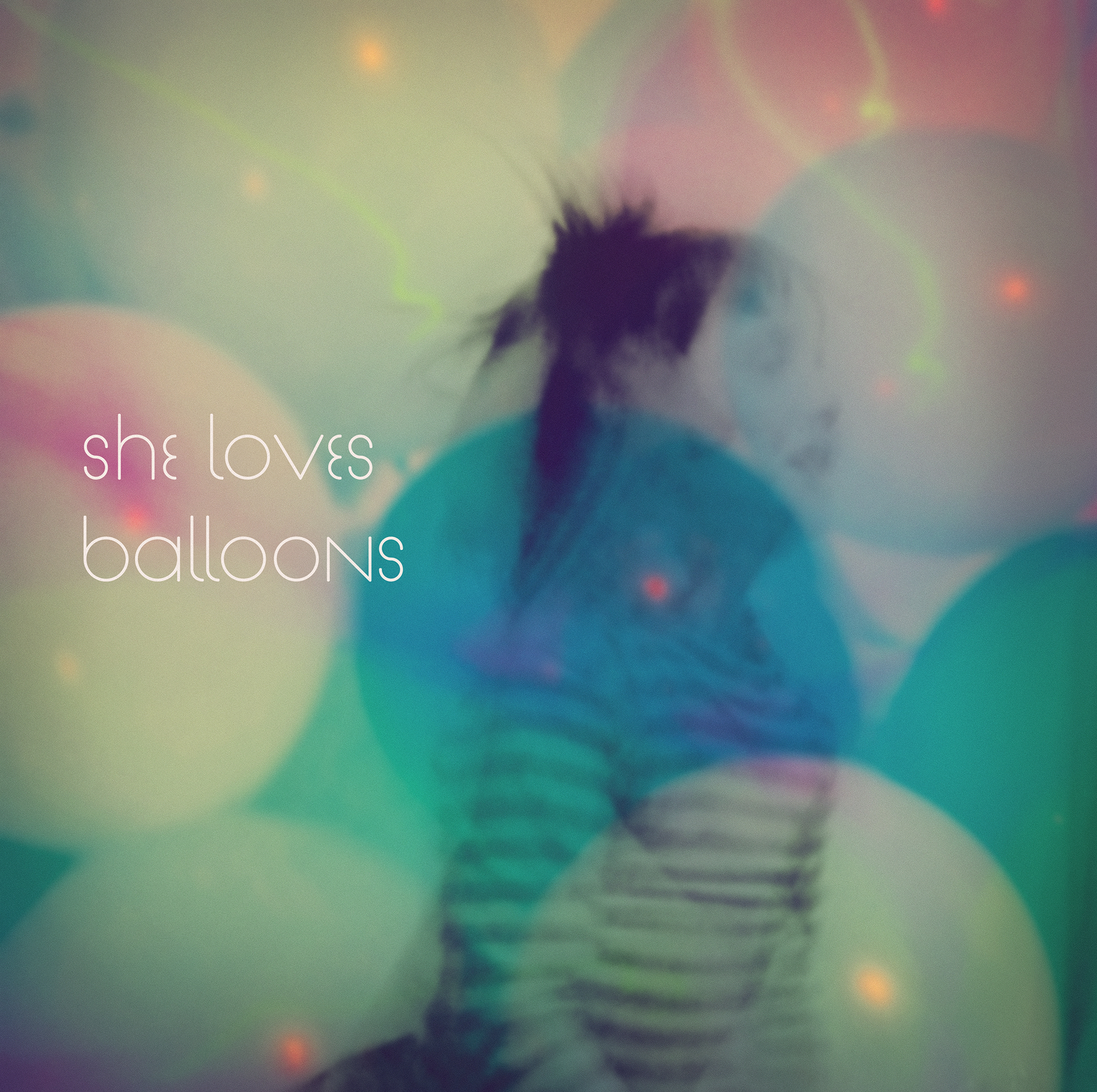 She loves balloons