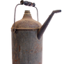 Old oil can transparent png