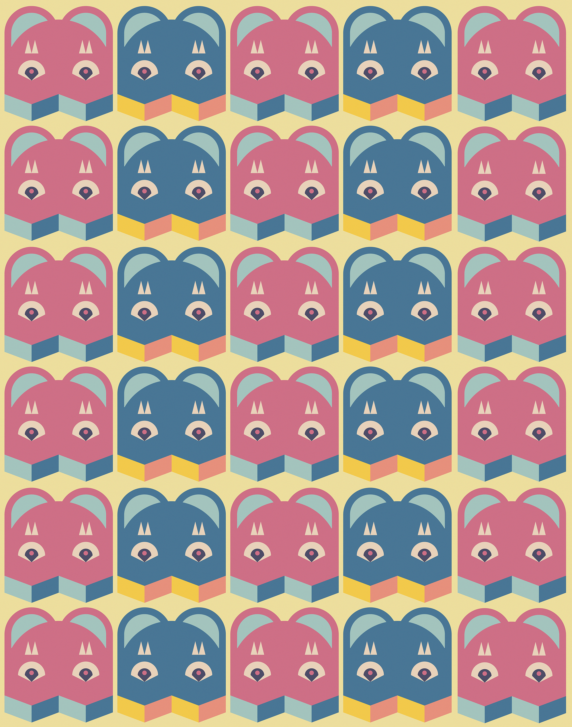Cutsey Patterns Cutesy Lil Vector Pattern by AbsurdWordPreferred on DeviantArt