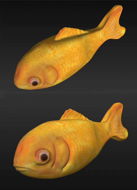 3D fish