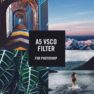 FREE TODAY - A5 VSCO FILTER 4 PHOTOSHOP