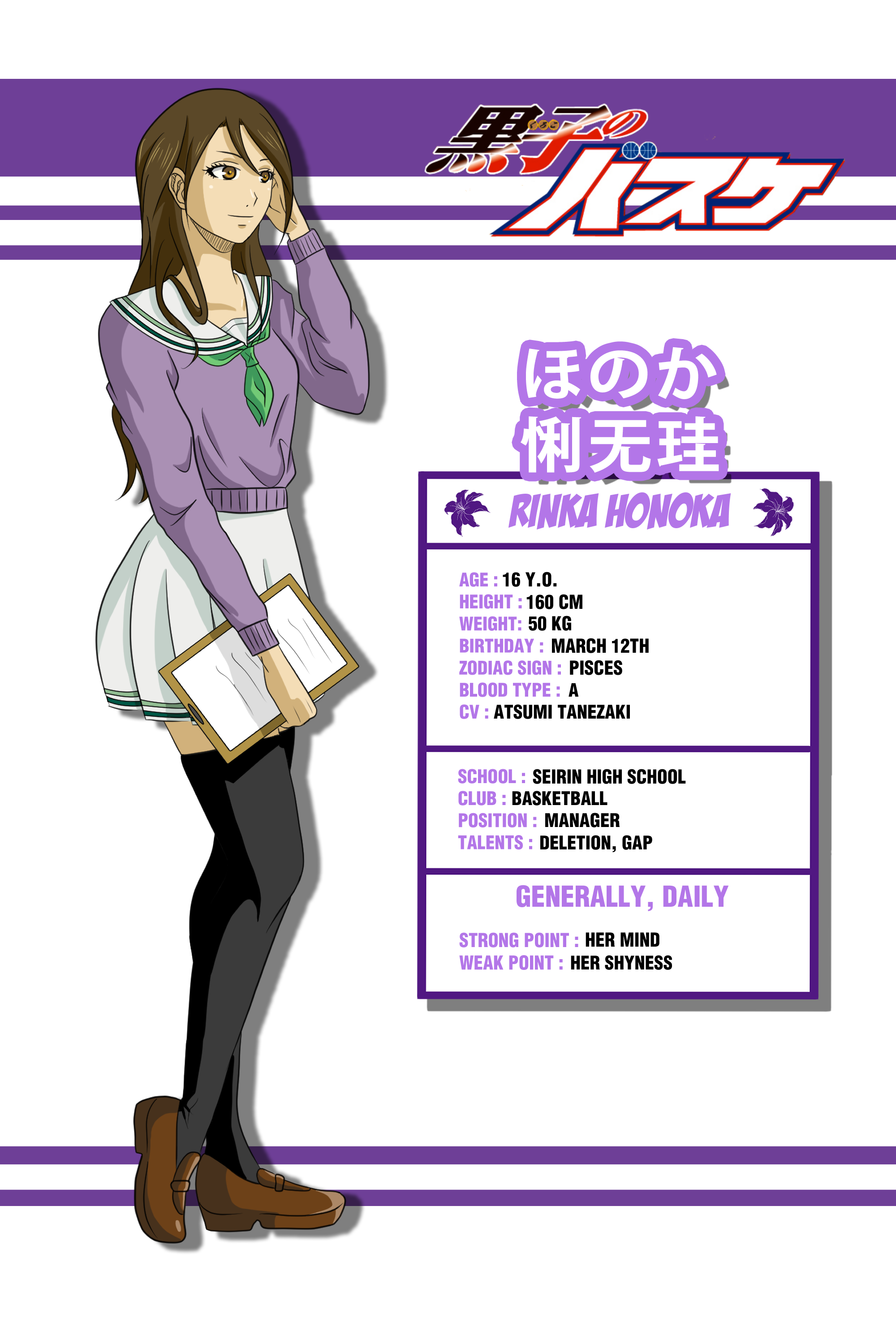 Knb Oc Rinka Honoka By Manshelly16 On Deviantart Knb Oc Rinka Honoka By Manshelly16 On Deviantart